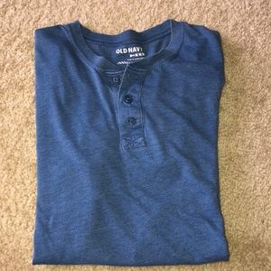 Men’s short sleeve Henley